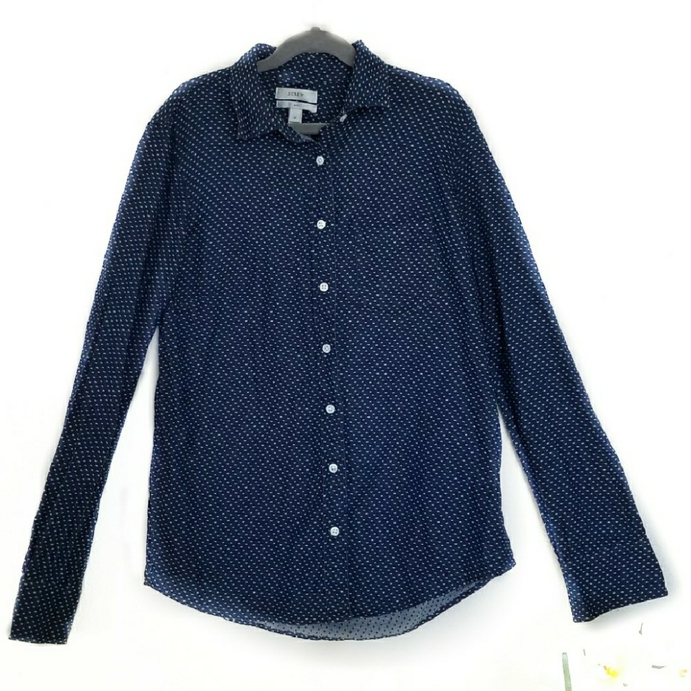 J. Crew womens boys cut button down shirt